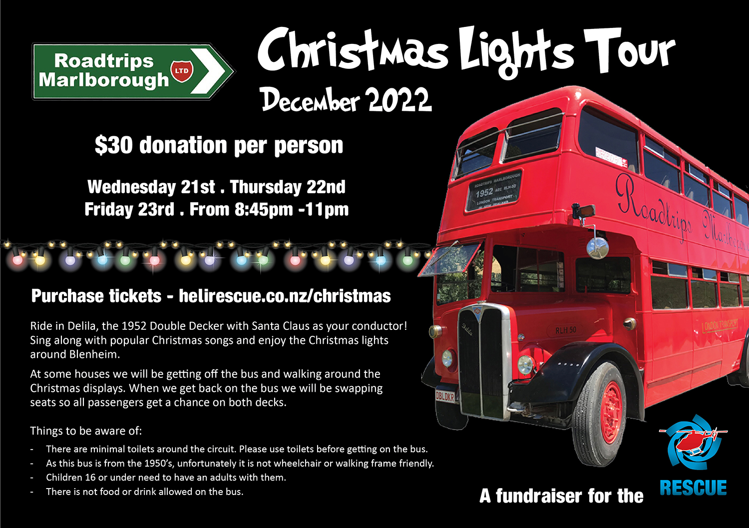 Roadtrips Marlborough Christmas Lights Tour 2022